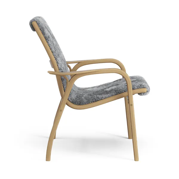 Laminett Fauteuil Geolied Eiken/Scandinavian Grey/Schapenhuid