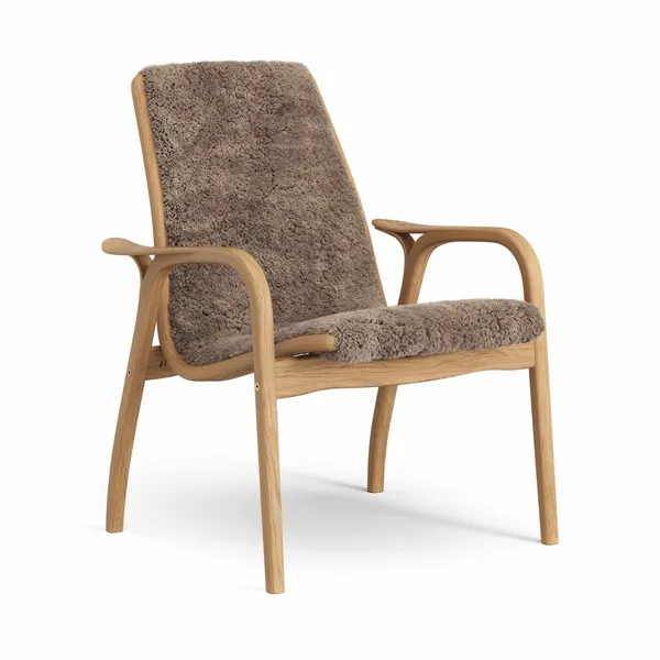 Laminett Sillón Roble Aceitado/Sahara/Piel de Oveja