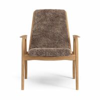 Laminett Lenestol Oljet Eik/Sahara/Fåreskinn