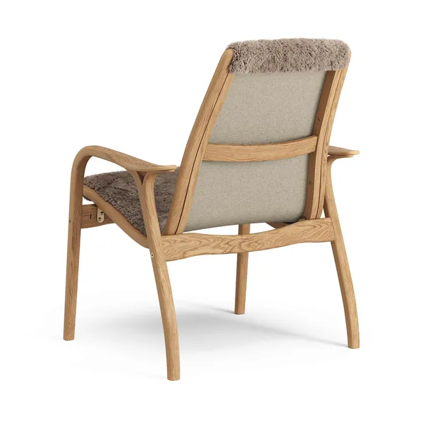 Laminett Sillón Roble Aceitado/Sahara/Piel de Oveja