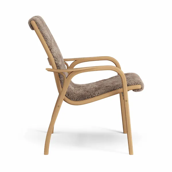 Laminett Sillón Roble Aceitado/Sahara/Piel de Oveja