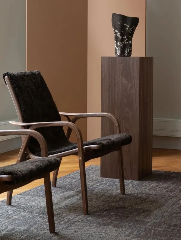 Laminett Sillón Roble Aceitado/Sahara/Piel de Oveja