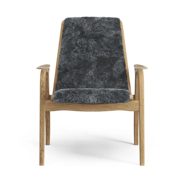 Laminett Armchair Oiled Oak/Coal/Sheepskin