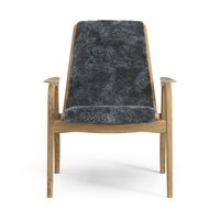 Laminett Armchair Oiled Oak/Coal/Sheepskin