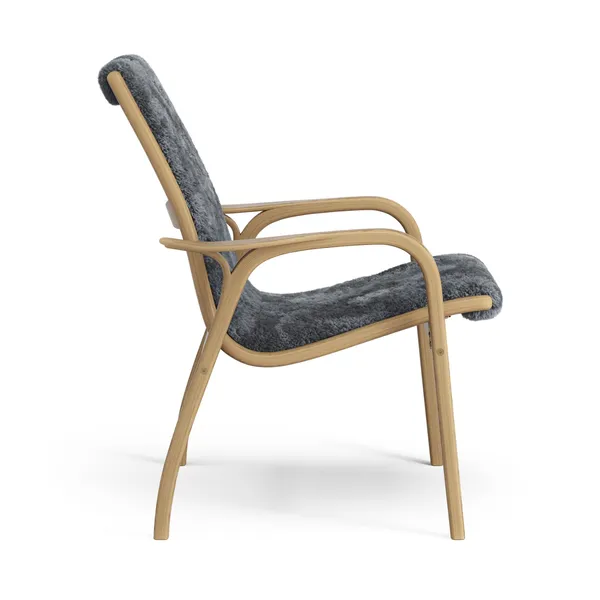 Laminett Armchair Oiled Oak/Coal/Sheepskin