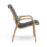 Laminett Armchair Oiled Oak/Coal/Sheepskin