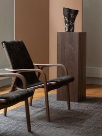 Laminett Armchair Oiled Oak/Coal/Sheepskin