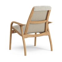 Laminett Fauteuil Geolied Eiken/Moonlight/Schapenhuid