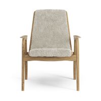 Laminett Fauteuil Geolied Eiken/Moonlight/Schapenhuid