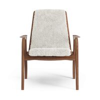 Laminett Poltrona Noce Laccato/Off White/Pecora