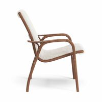 Laminett Poltrona Noce Laccato/Off White/Pecora