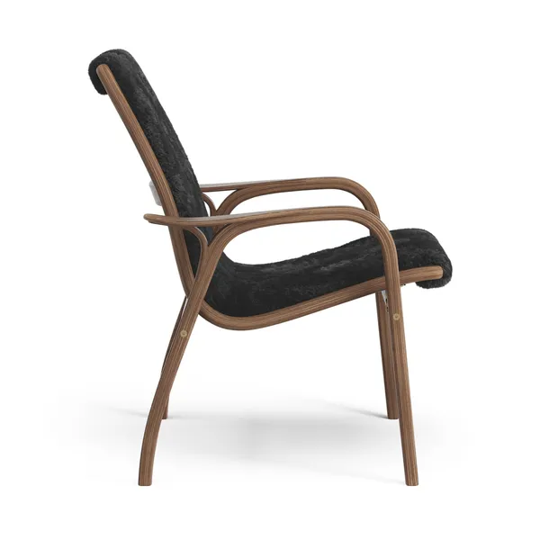 Laminett Poltrona Noce Laccato/Nero/Pecora
