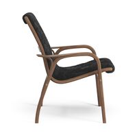 Laminett Poltrona Noce Laccato/Nero/Pecora