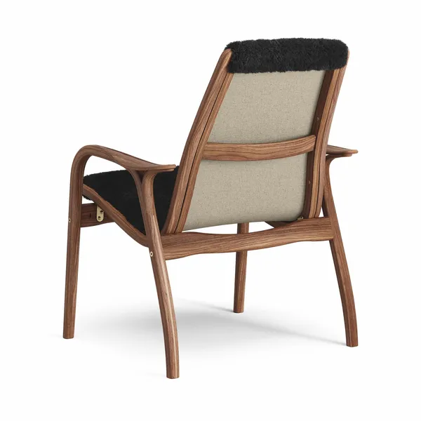 Laminett Poltrona Noce Laccato/Nero/Pecora