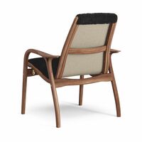 Laminett Poltrona Noce Laccato/Nero/Pecora