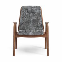 Laminett Poltrona Noce Laccato/Scandinavian Grey/Pecora