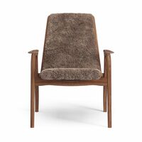 Laminett Poltrona Noce Laccato/Sahara/Pecora