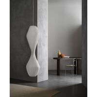 TR32 Hanglamp Lang Nonwoven/ Wit