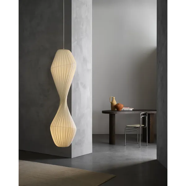 TR32 Hanglamp Lang Nonwoven/ Wit