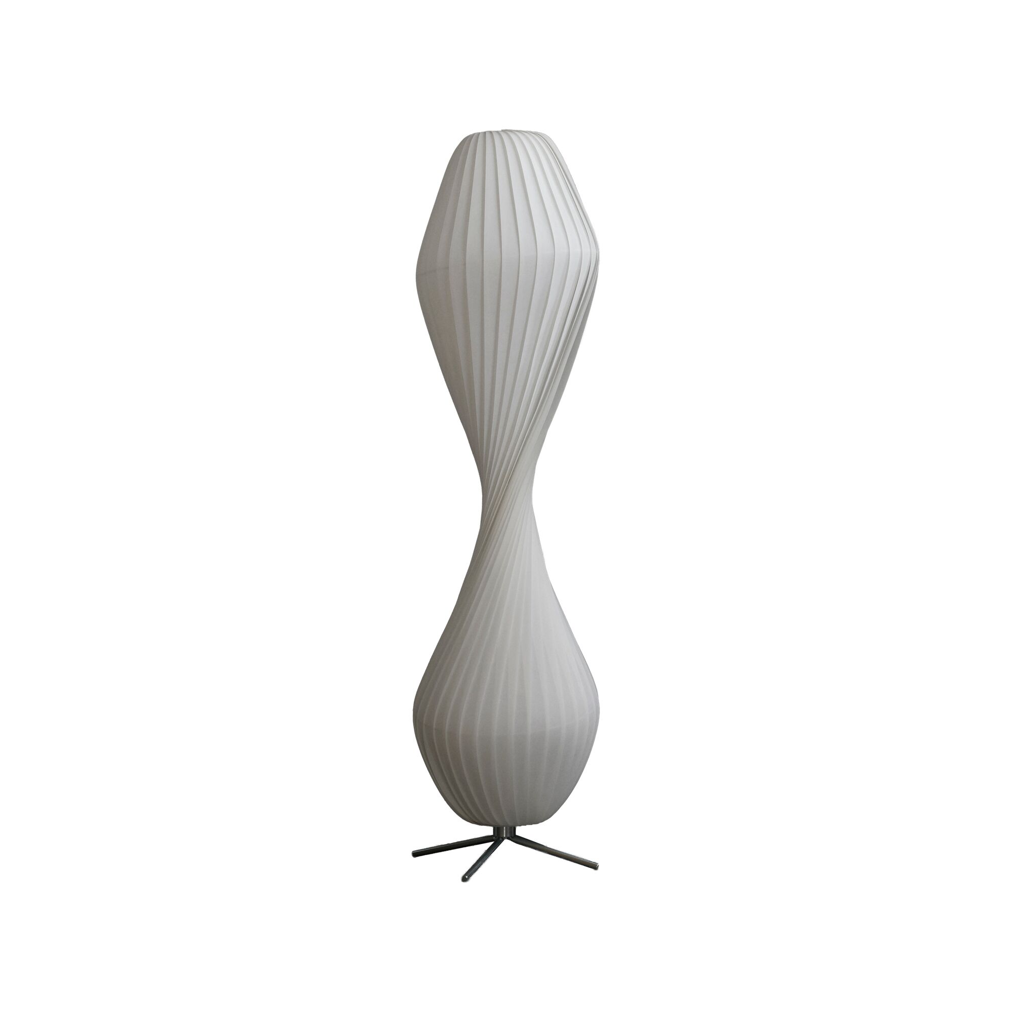 TR32 Golvlampa L&aring;ng Nonwoven/ Vit