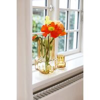 Hurricane No. 26 Vase/Candlestick Amber