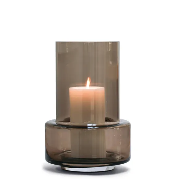 Hurricane No. 26 Vaso/Candeliere Marrone Seppia