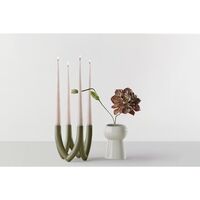 Chandelier No. 56 Candlestick 4-Arm Olive Green