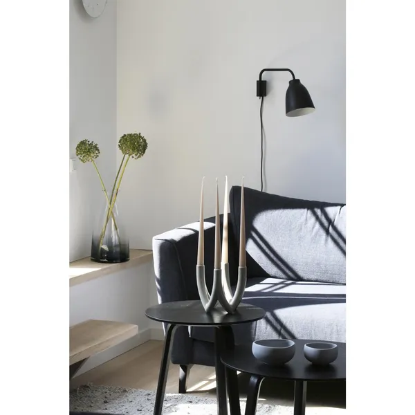 Chandelier No. 56 Candlestick 4-Arm Olive Green