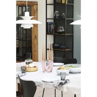 Chandelier No. 56 Candlestick 4-Arm Olive Green