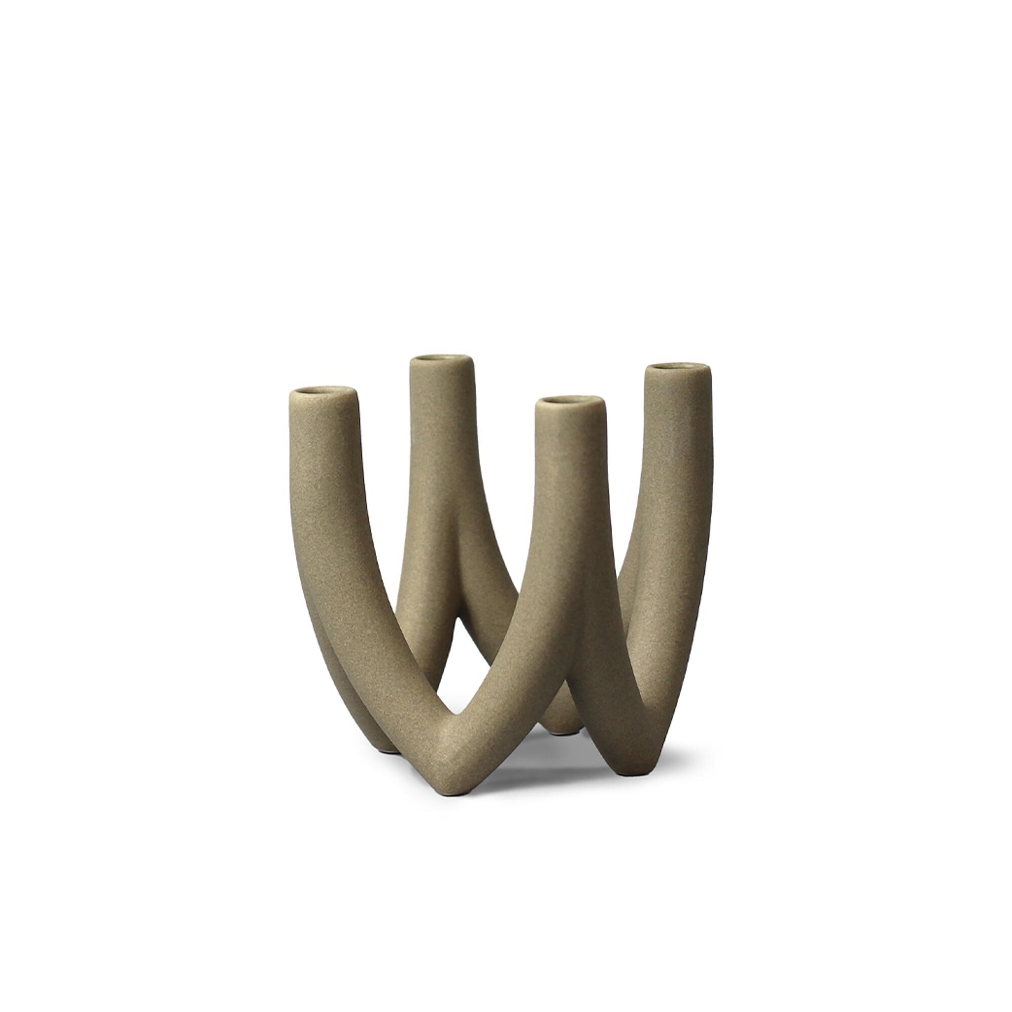 Chandelier Lysestage 4-Arme Light Stone