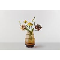 Hurricane Reflections Bo. 69 Vase/Candlestick Amber