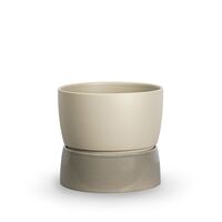 Two Tone Planter Pot Groot Dune Grey