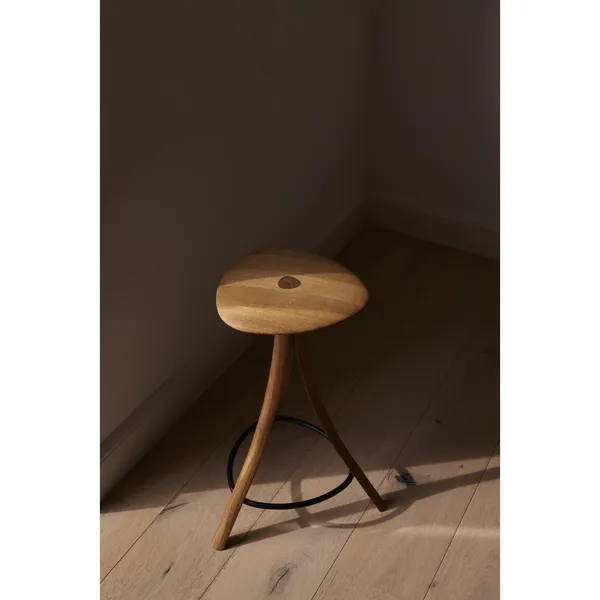 Clover Stool Oiled Oak