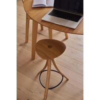 Clover Stool Oiled Oak