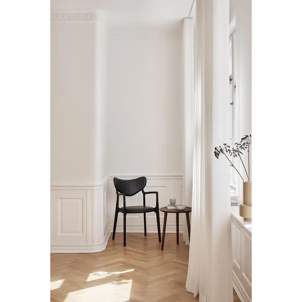 Dodona Couchtisch Ø46 Geräucherte Eiche