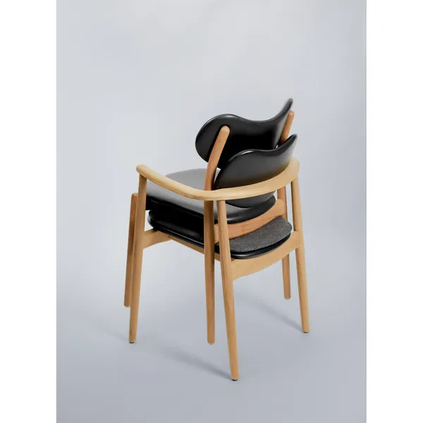 Hybrid Spisebordsstol Olieret Eg