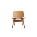 Oiled oak / Light brown leather