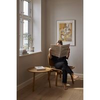 Pandora Armchair Upholstered Oiled Oak/Sheepskin Sahara