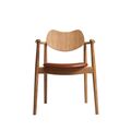 Geolied eiken / Lichtbruin leer