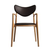 Oljet eik / Mørkebrunt skinn