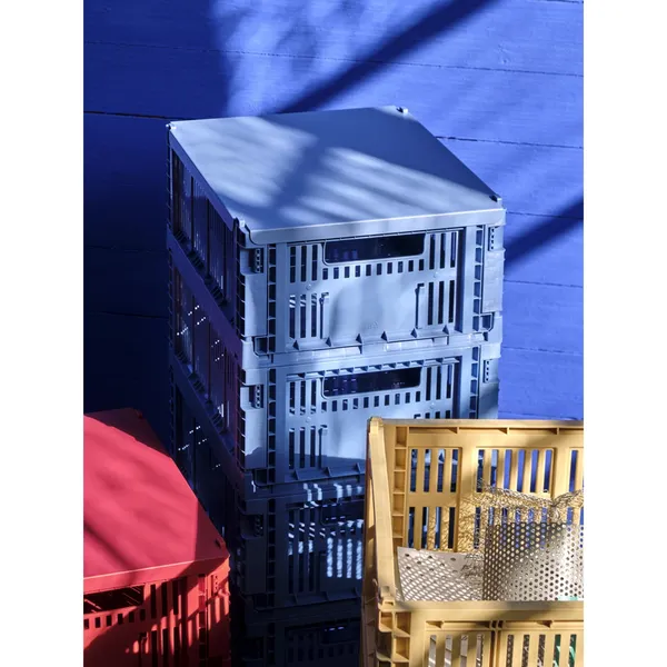 Colour Crate Lid For Box Medium Mint