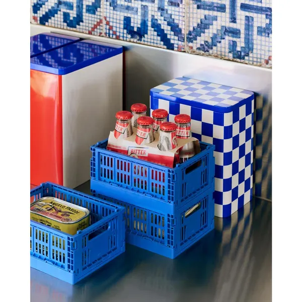 Colour Crate Storage Box Mini Set of 2 Bordeaux