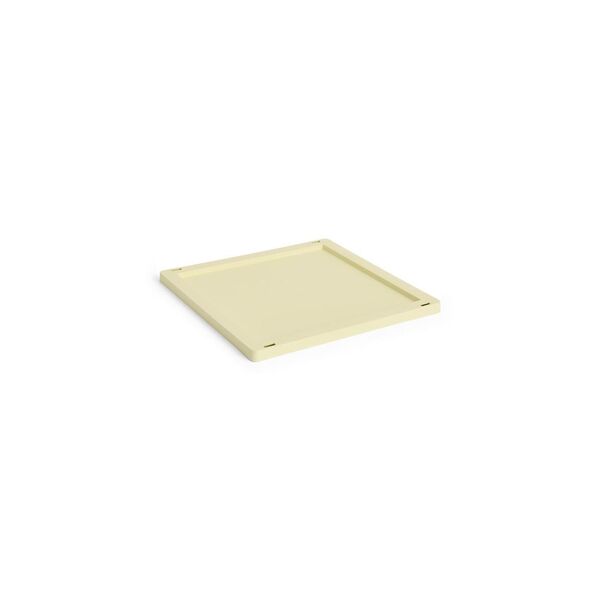 Colour Crate Lid For Box Medium Light Yellow
