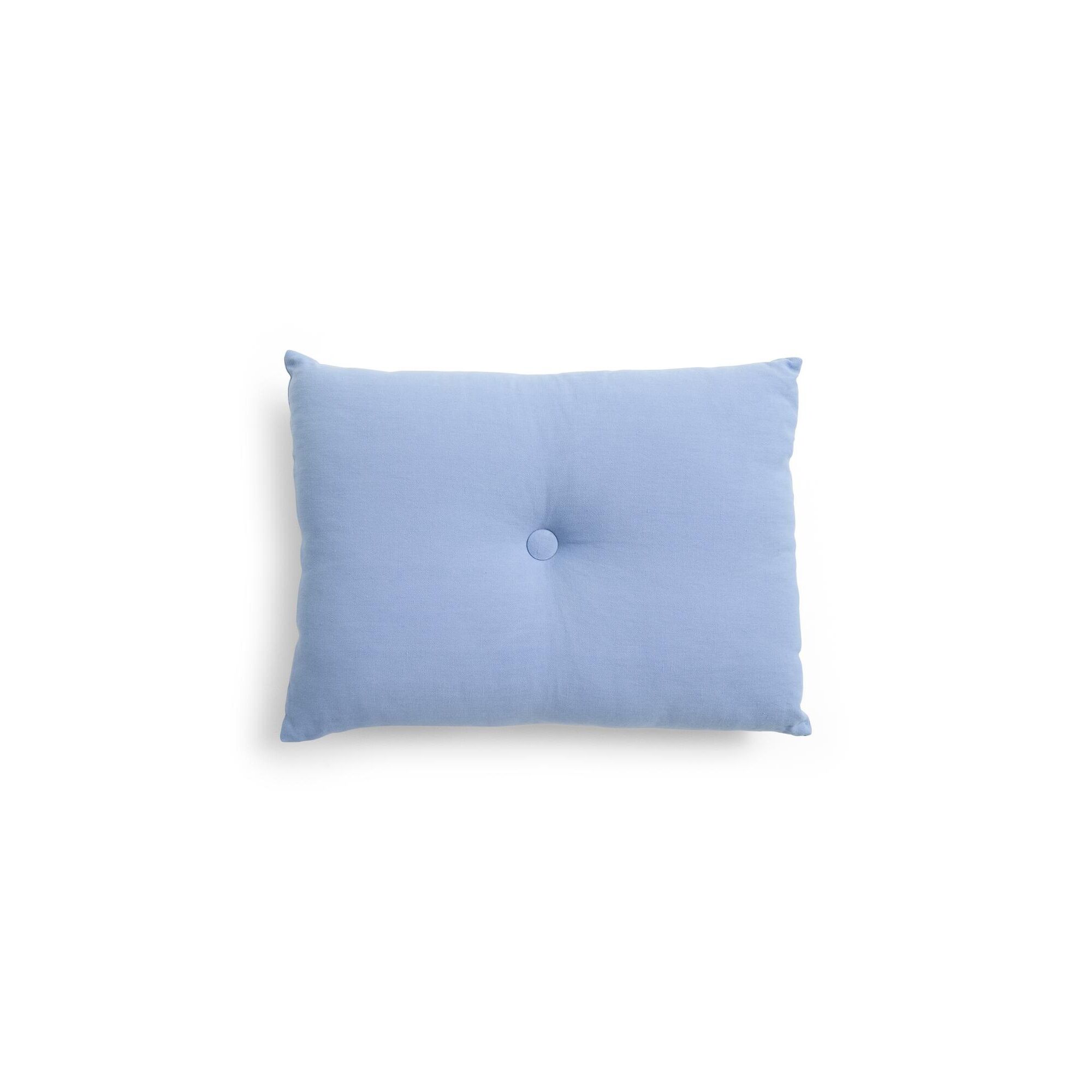 Coussin Dot Lin 60x45 Bleu