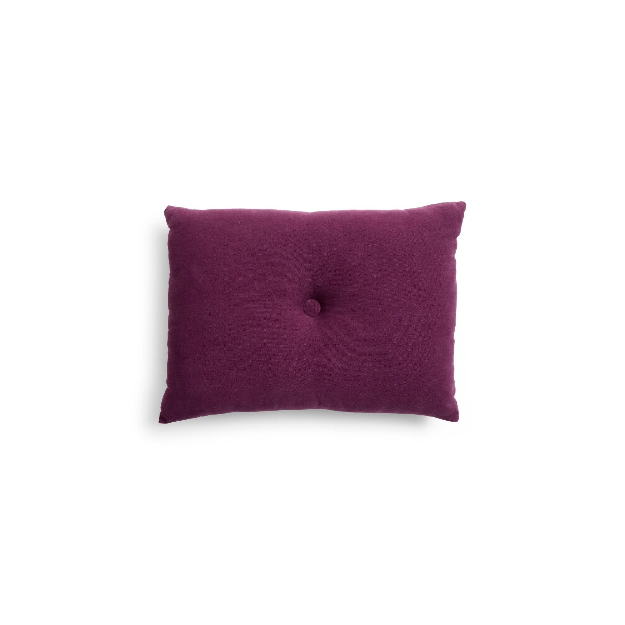 Coussin Dot Lin 60x45 Bordeaux
