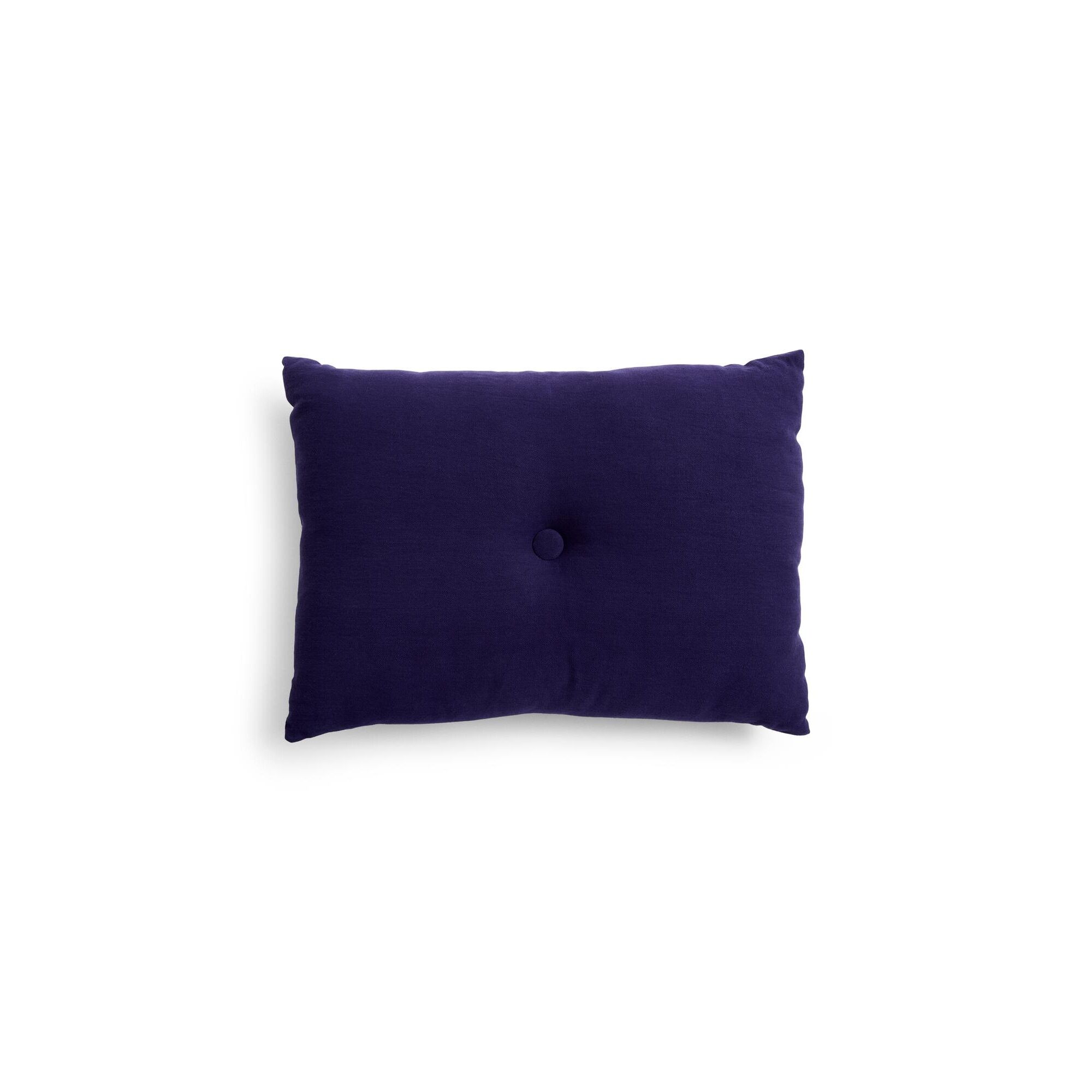 Coussin Dot Lin 60x45 Bleu foncé
