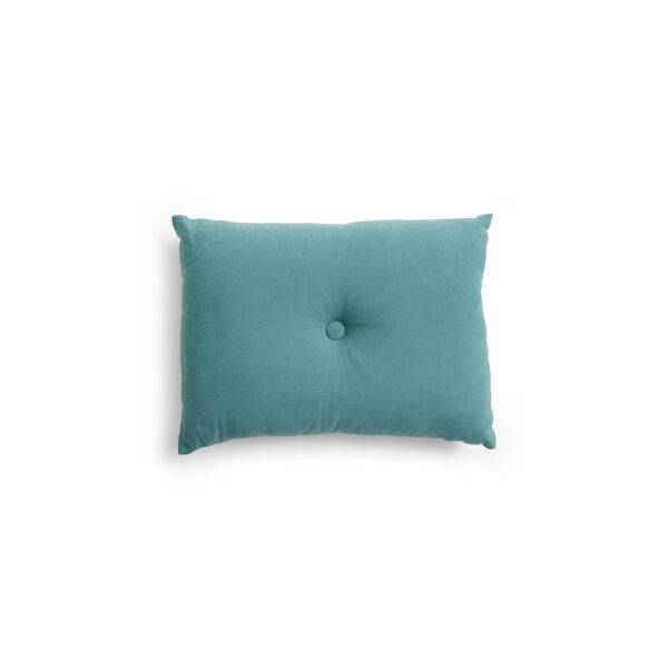 Cuscino in lino Dot 60x45 Petrolio