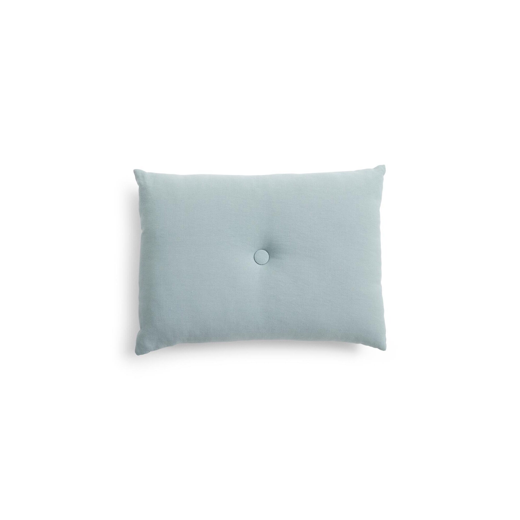 Coussin Dot Lin 60x45 Bleu Pigeon