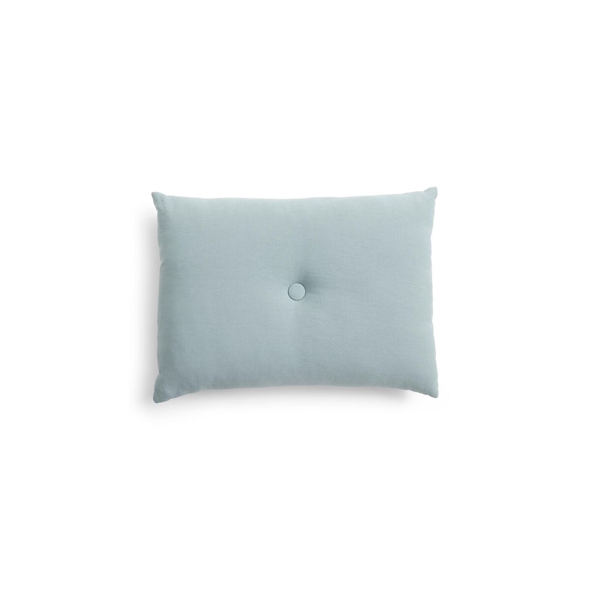 Dot Linnen Kussen 60x45 Duifblauw