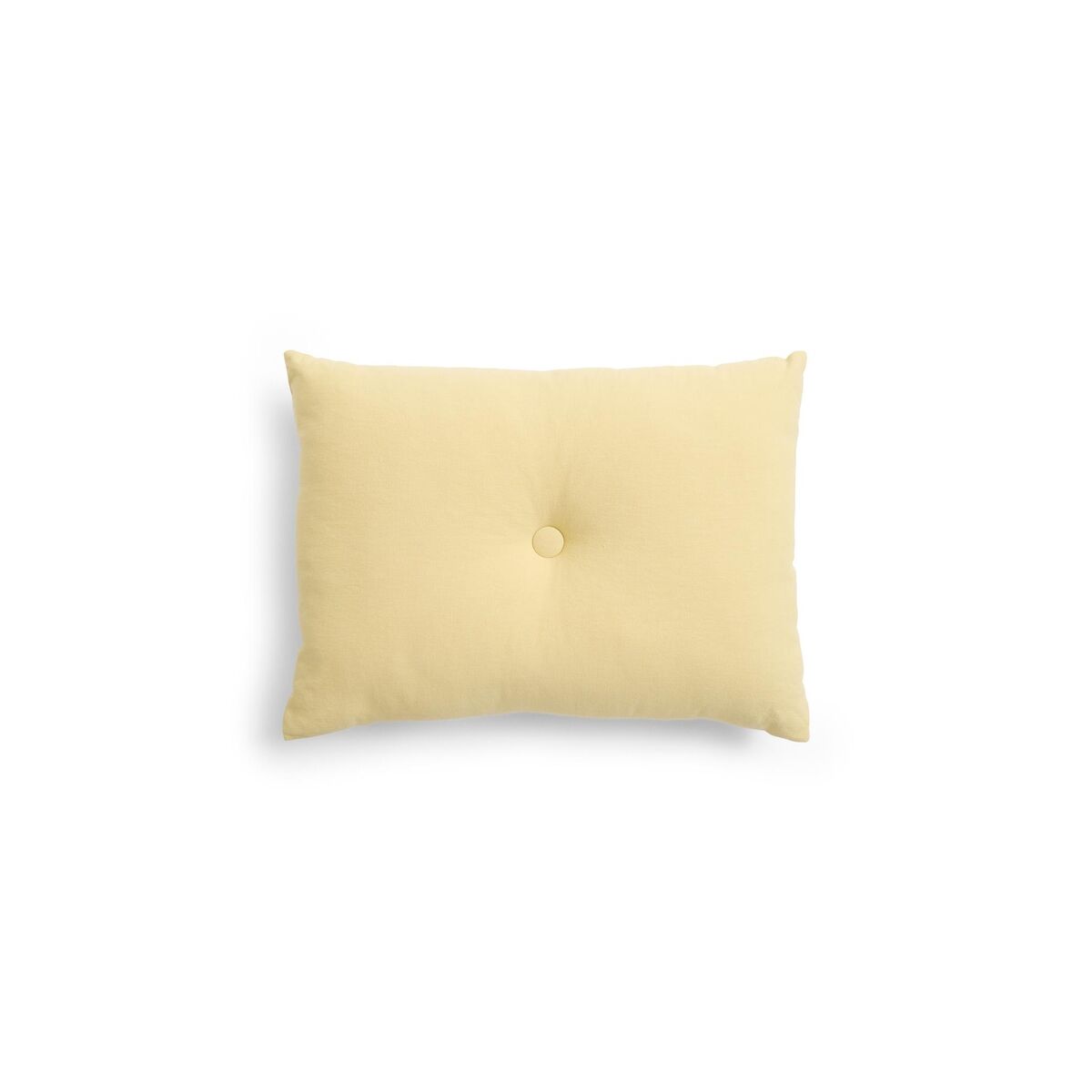 Cojín de lino Dot 60x45 Amarillo suave